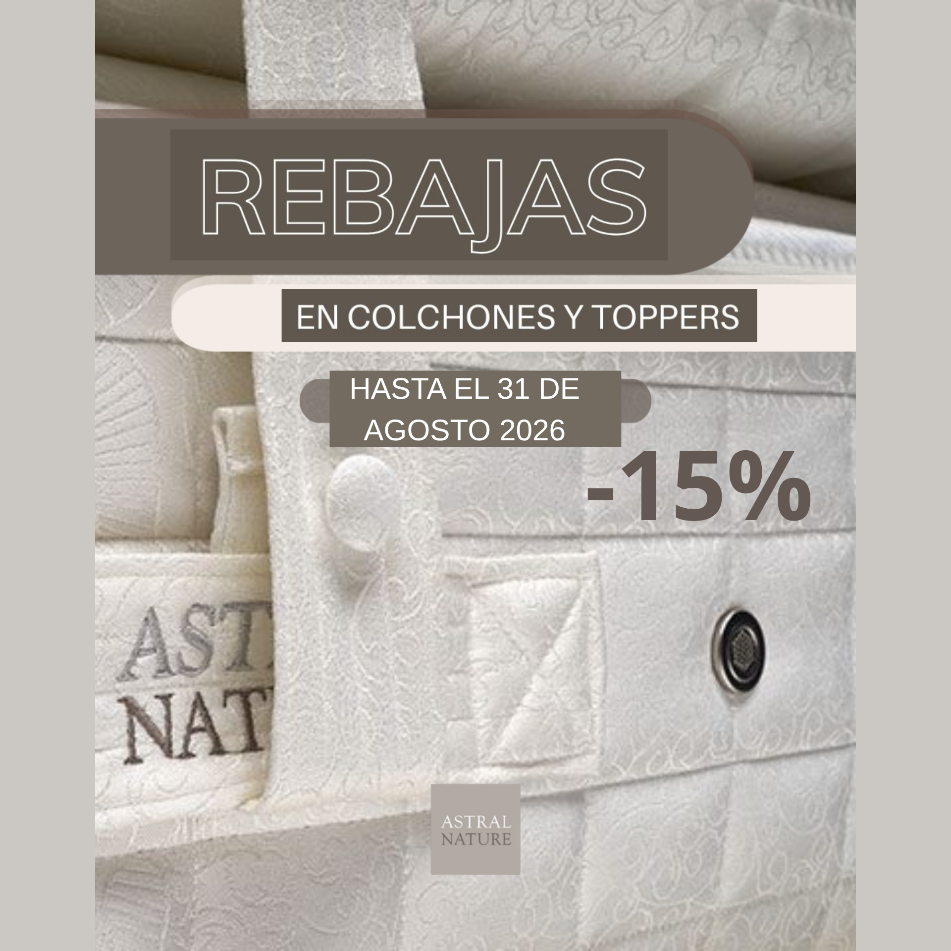 Rebajas verano 2026 Astral Nature