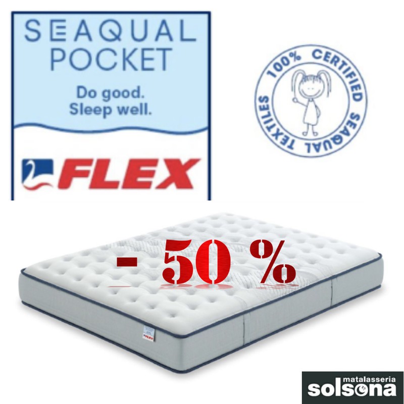 50% de descompte en matalàs Seaqual de Flex