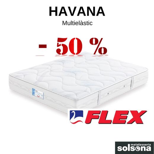 50% de descuento colchón Habana de Flex