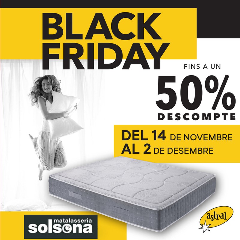 Black Friday marca Astral: fins al 50% de descompte