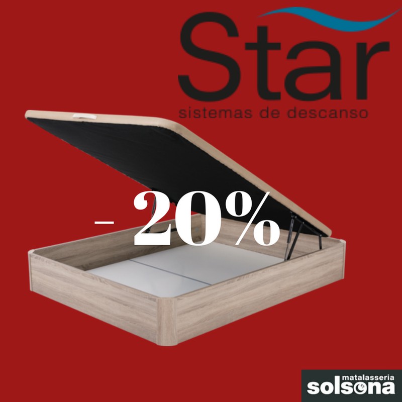 20% de descuento en todos los productos de la marca Star