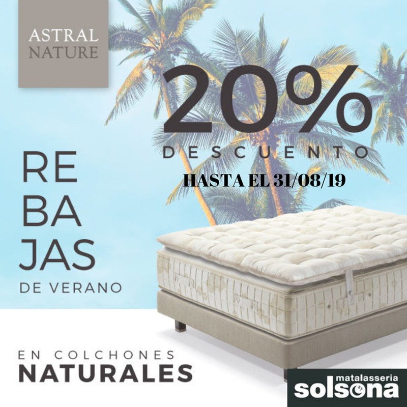 20% de descompte en les Rebaixes d'Estiu d'Astral Nature