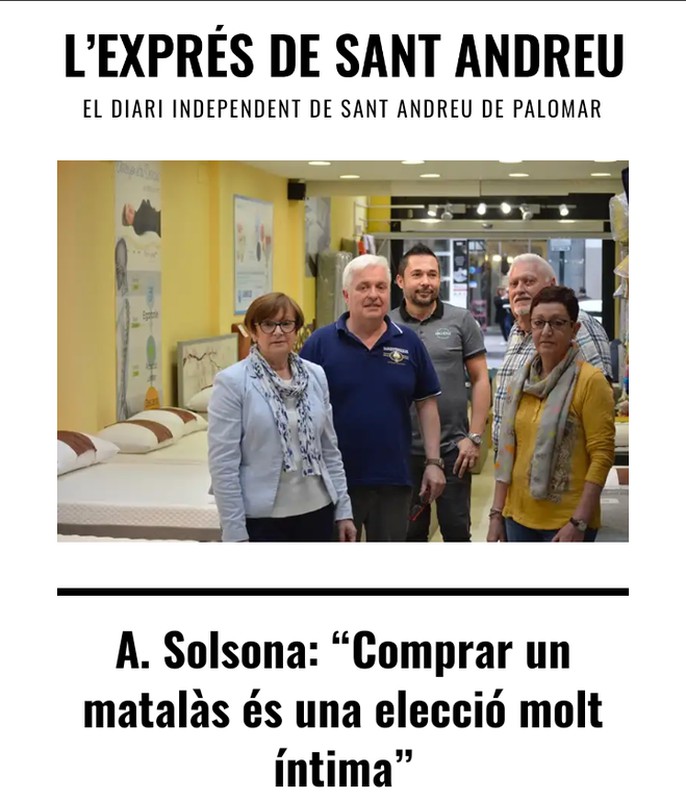 Solsona Descanso en L'Exprés de Sant Andreu