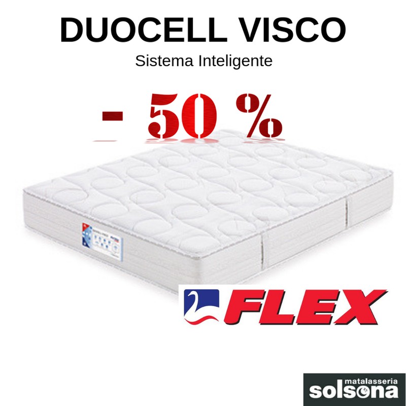 Descompte del 50% en matalàs Duocell Visco de Flex