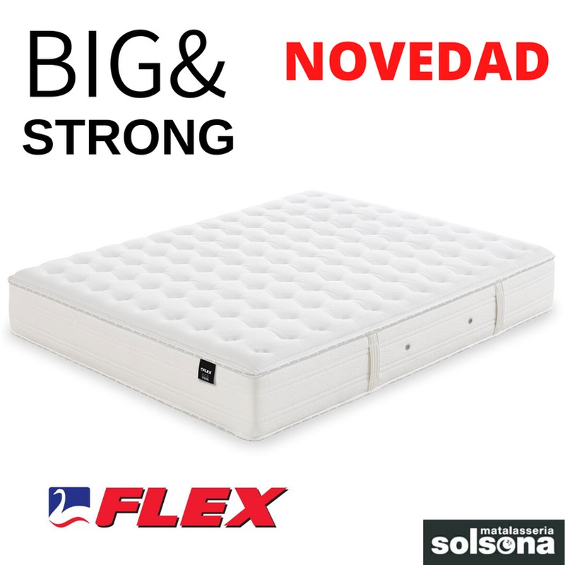 Novedad Junio 2020 Flex: colchón Big&Strong