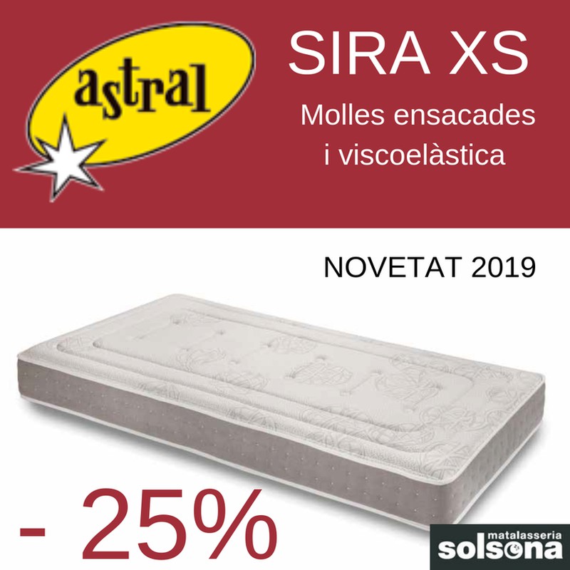 Nou Matalàs Sira XS marca Astral