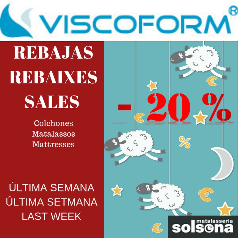 Rebajas Viscoform: última semana