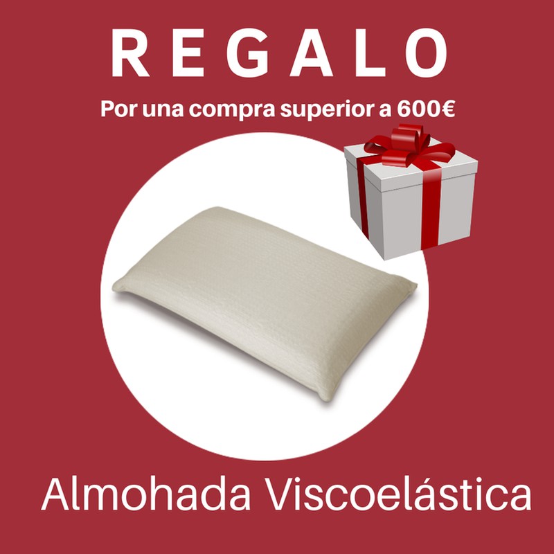 Regal coixí viscoelàstica per compra superior a 600 €