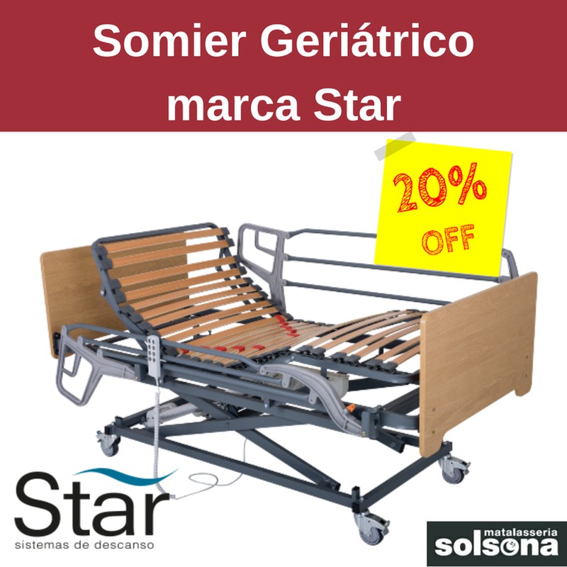 Somier Geriátrico Star con un 20% de descuento