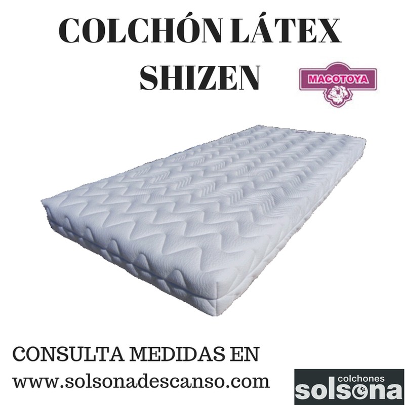 Colchón látex Shizen de Macotoya