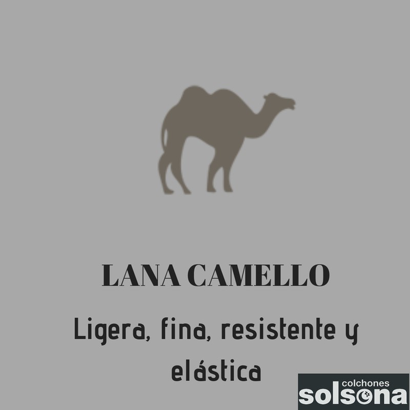 Llana de camell: material natural