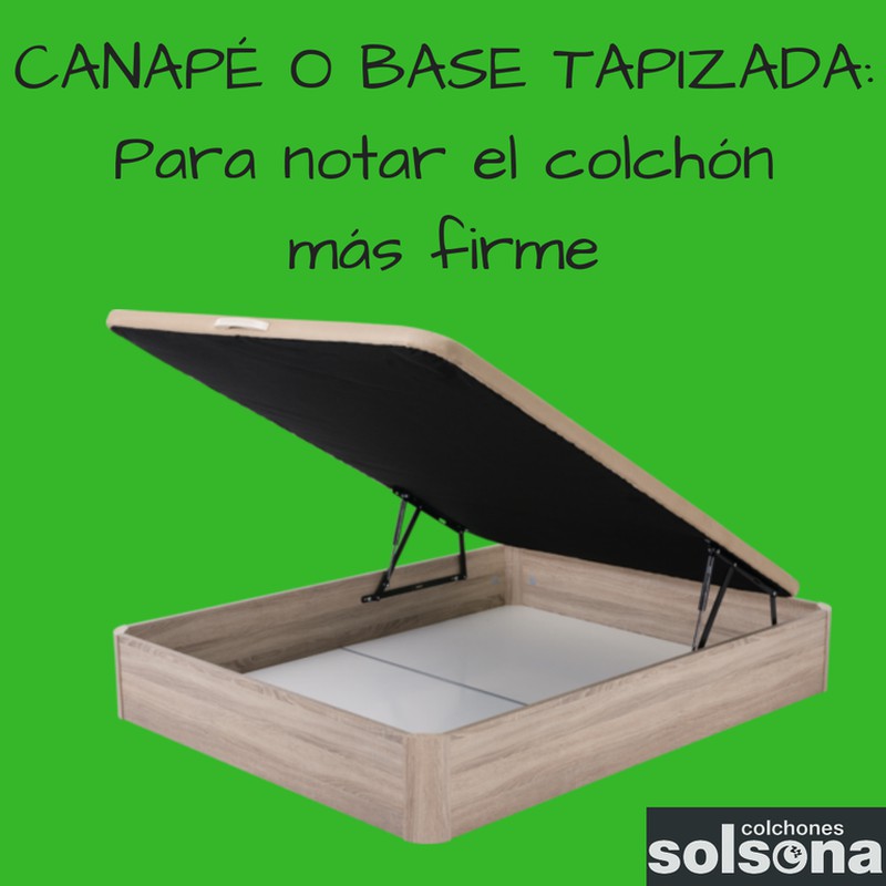 Base Tapizada Canapé Classic Sonpura — Solsona Descanso