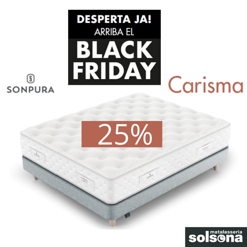 Black Friday Sonpura model Carisma el 25% de descompte