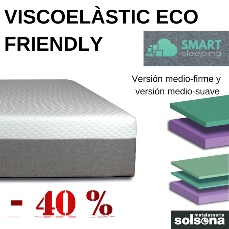 40% descuento en colchón Eco Friendly de Mash