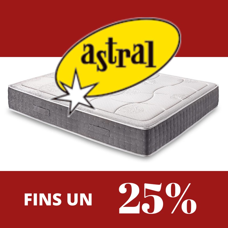 25% descompte en matalassos Astral