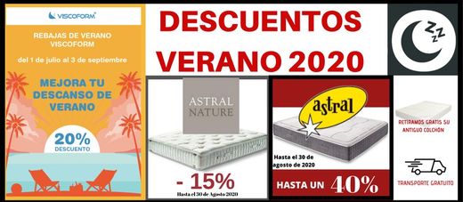 Rebajas de verano en colchones en nuestra web de Solsona Descanso