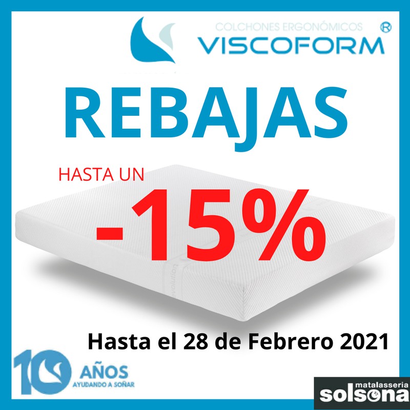 Viscoform ofrece hasta un 15% de descuento en sus Rebajas de enero 2021