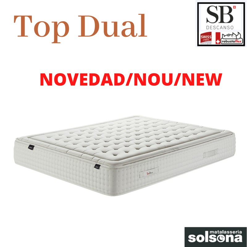 Matalàs viscoelàstic Top Dual de la marca SB Descanso