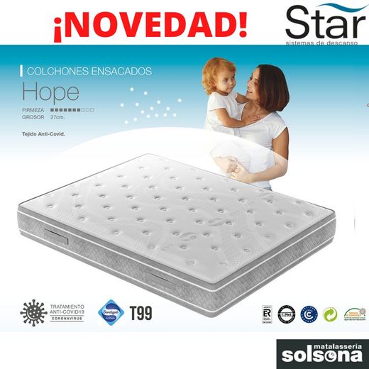 Lanzamiento colchones Star: nuevo modelo Hope