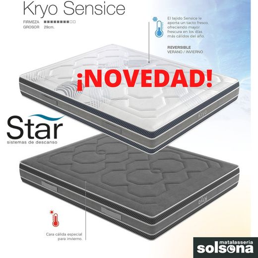 Nuevo modelo Star: colchón Kyro Sensice