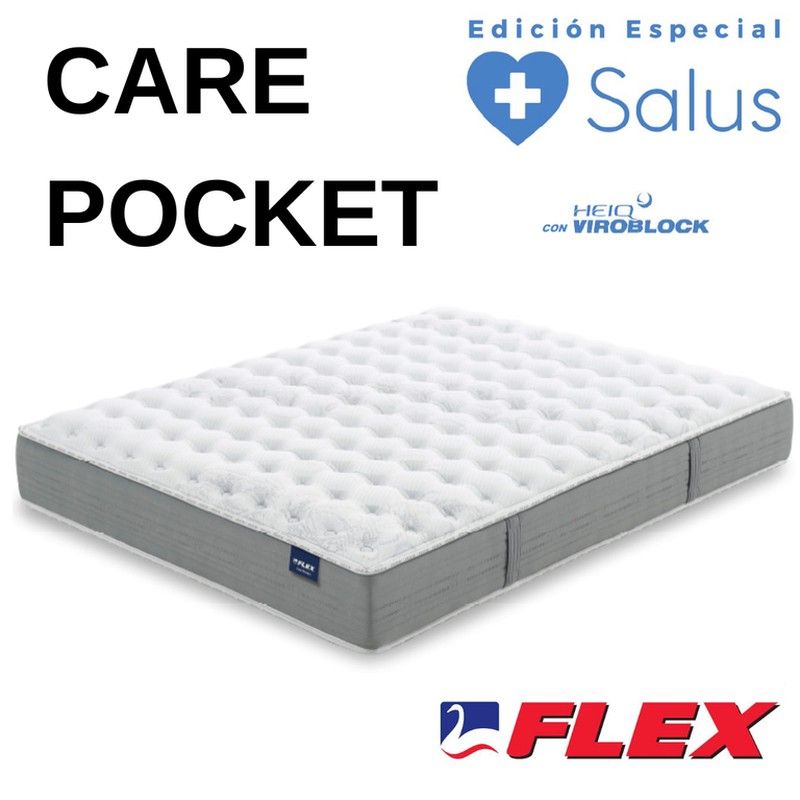 Colchón de muelles ensacados Care Pocket marca Flex