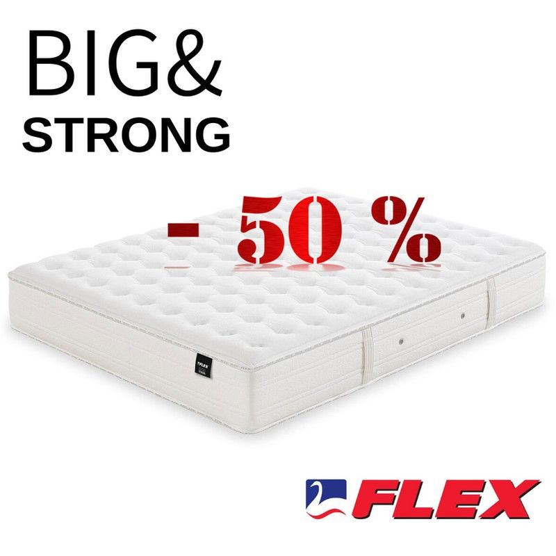 Colchón de muelles Big&Strong marca Flex