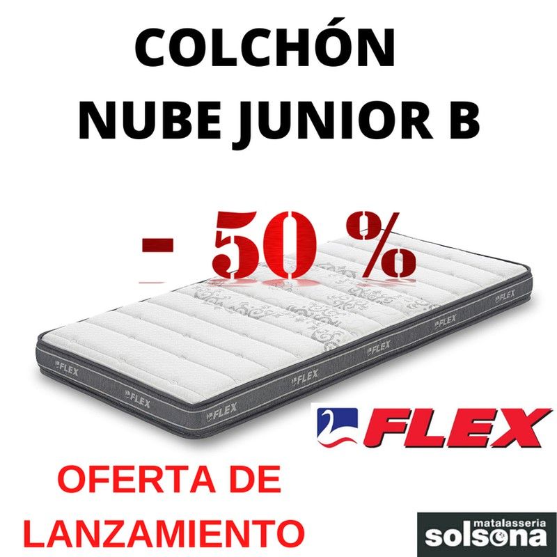 Colchón viscoelástico Nube Junior B marca Flex