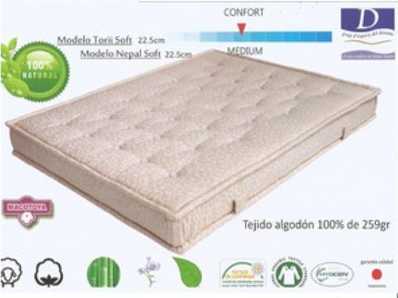 Colchón Ecológico Nepal Soft Macotoya