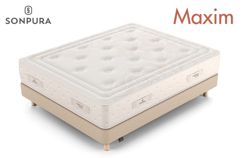 Colchón de micromuelles Maxim marca Sonpura 