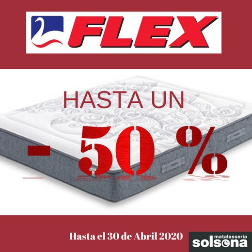 Flex ofrece hasta el 50% de descuento en las Rebajas de enero 2020