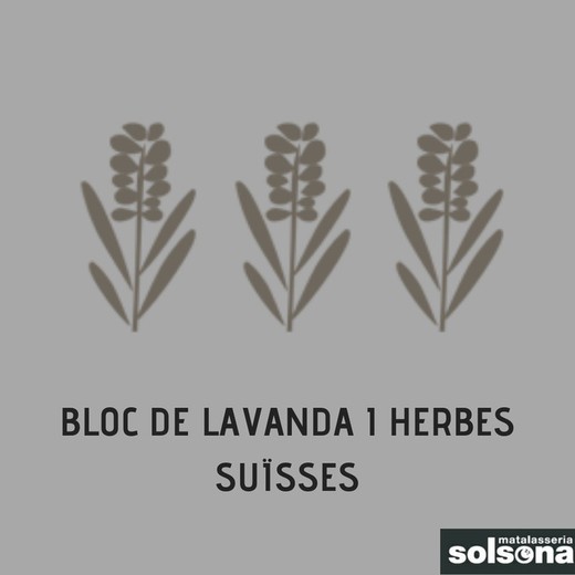 Material núcleo de Lavanda y Hierbas Suizas