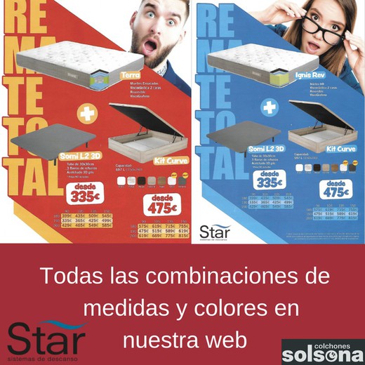 NUEVOS PACKS DE STAR EN REMATE TOTAL