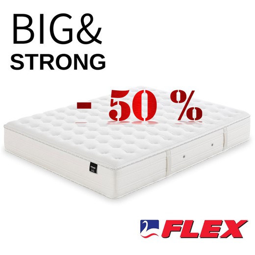 Matalàs Flex Big & Strong a l'50% de descompte