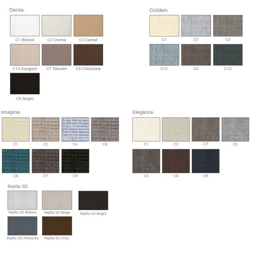 Base Canapè fix entapissat marca Star