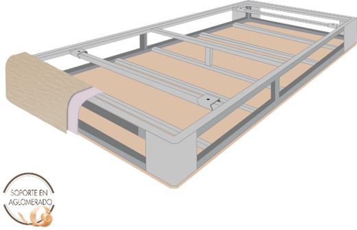 Base Entapissada Canapè Classic Sonpura