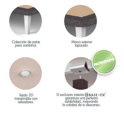 Base Entapissada Casual Sonpura