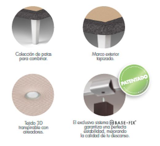 Base Entapissada Casual Sonpura