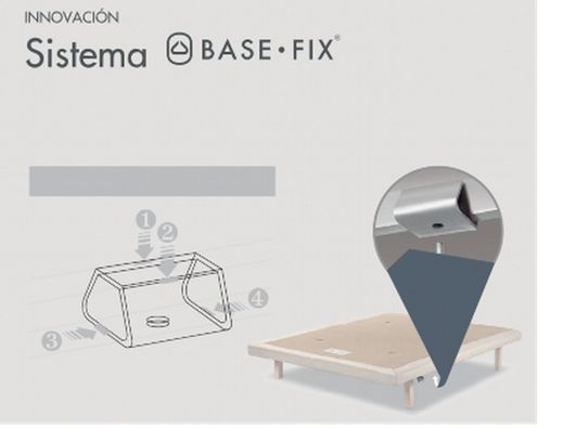 Base entapissada Glamour Sonpura