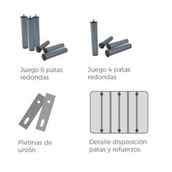 Base tapizada SomiMax 3D marca Star