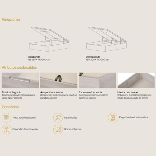 Canapè abatible Gran Store marca Sonpura