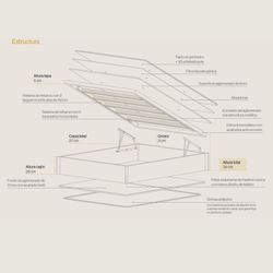 Canapè abatible Siluet marca Sonpura