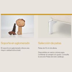 Canapè fix Supreme marca Sonpura