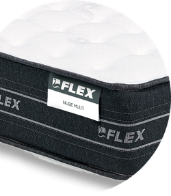 Colchón de muelle continuo Nube Multi marca Flex