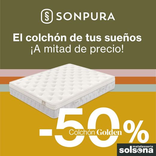 Matalàs de molles ensacades Golden marca Sonpura