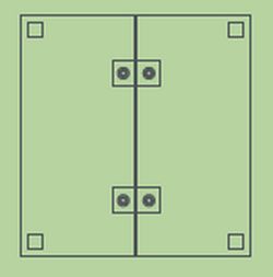 Juego pletinas unión marca Sonpura