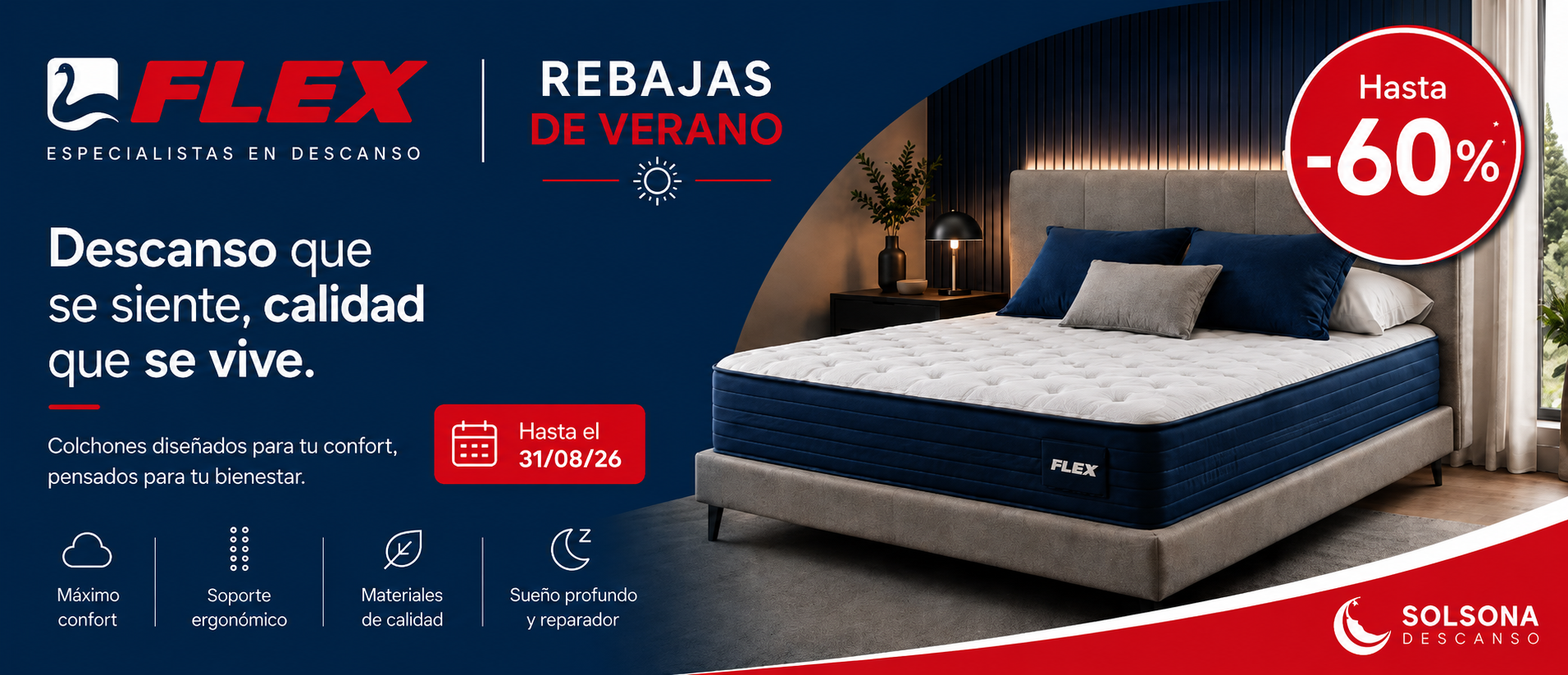 Rebajas verano Flex